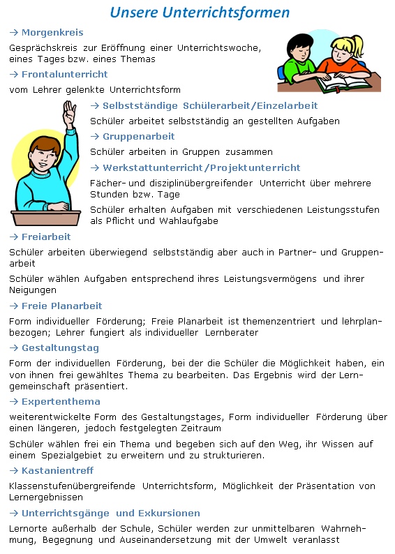 Konzept der Grundschule